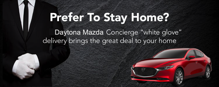 The Daytona Mazda White Glove Delivery